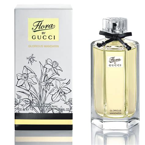 Gucci Eau de Toilette Spray, Flora Glorious Mandarin, 3.4 Ounce